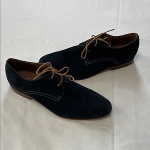 Aldo Blue Suede Oxfords